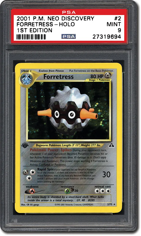 PSA Set Registry: Collecting the 2001 Pokmon Neo Discovery 1st Edition Set