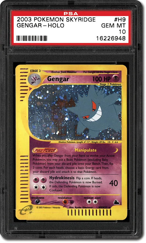 PSA Set Registry: Collecting the 2003 Pokmon Skyridge Set, A High-Flying  Pokmon Issue
