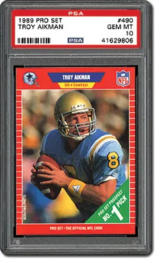 PSA Set Registry Starter Kit: Troy Aikman Rookie Set