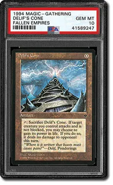 PSA Set Registry - 1994 Magic: The Gathering Fallen Empires - Building a  Small Vintage Magic 'Empire' on a Budget