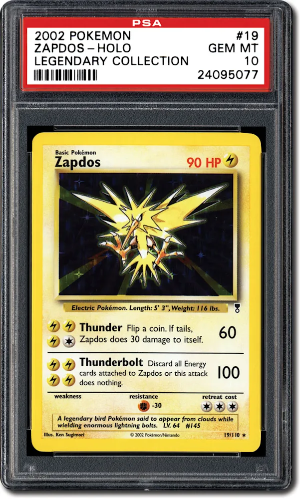 PSA Set Registry: Collecting the 2002 Pokmon Legendary Collection Set