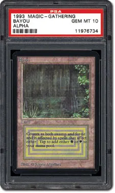 PSA Set Registry: Collecting the 1993 Magic: The Gathering Alpha
