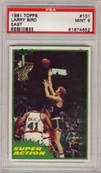Collecting Larry Legend - Bird's Basketball Cards