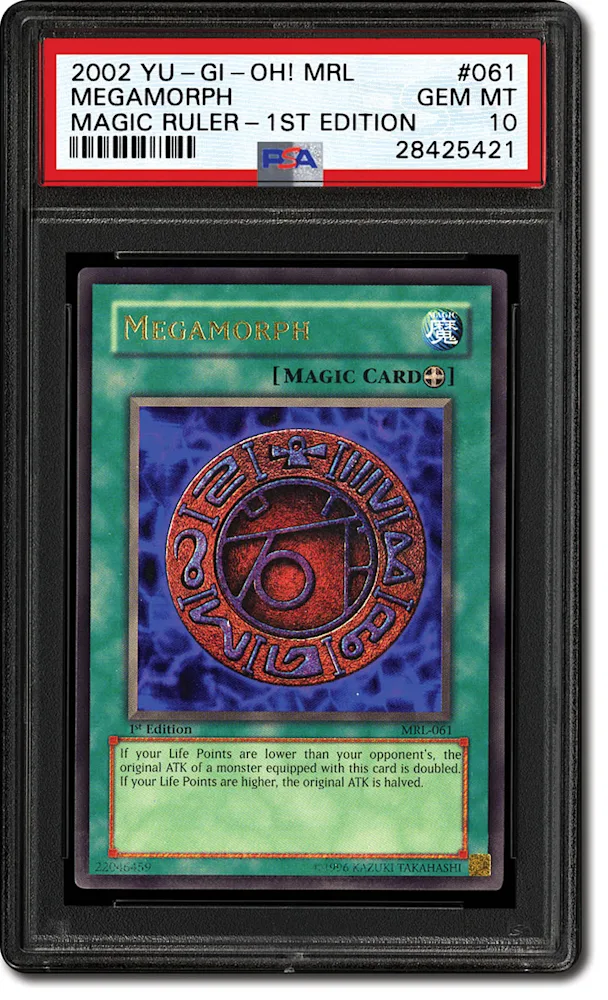 PSA Set Registry: Collecting the Classic 2002 Yu-Gi-Oh!: Magic Ruler (MRL)  Trading Card Game Set