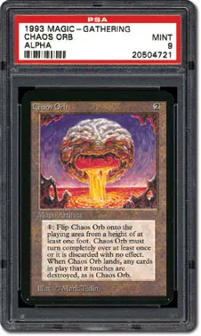 PSA Set Registry: Collecting the 1993 Magic: The Gathering Alpha (MTG)  Gaming Card Set