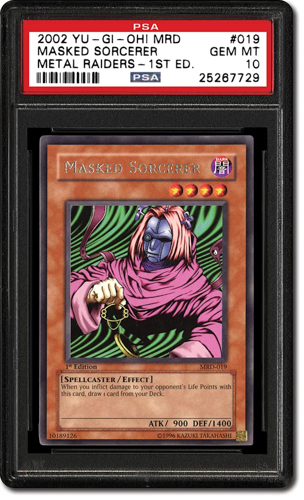 PSA Set Registry: Collecting the Classic 2002 Yu-Gi-Oh!: Metal Raiders  (MRD) Trading Card Game Set