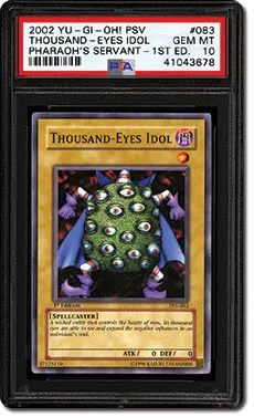 PSA Set Registry: Collecting the Classic 2002 Yu-Gi-Oh!: Pharaoh's Servant  (PSV) Set