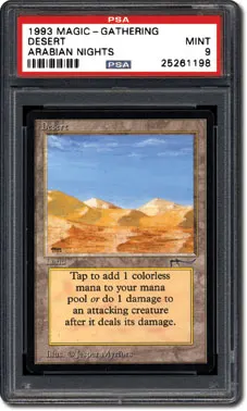 PSA Set Registry - The 1993 Magic: The Gathering Arabian Nights