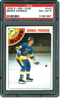 NHL O-Pee-Chee カード 1978年 PSA Set Registry: Collecting the 1978 O-Pee-Chee Hockey Card Set