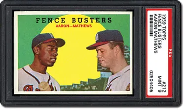 PSA Set Registry: Flip Ya for It! Topps' 1959 Baseball Card Set