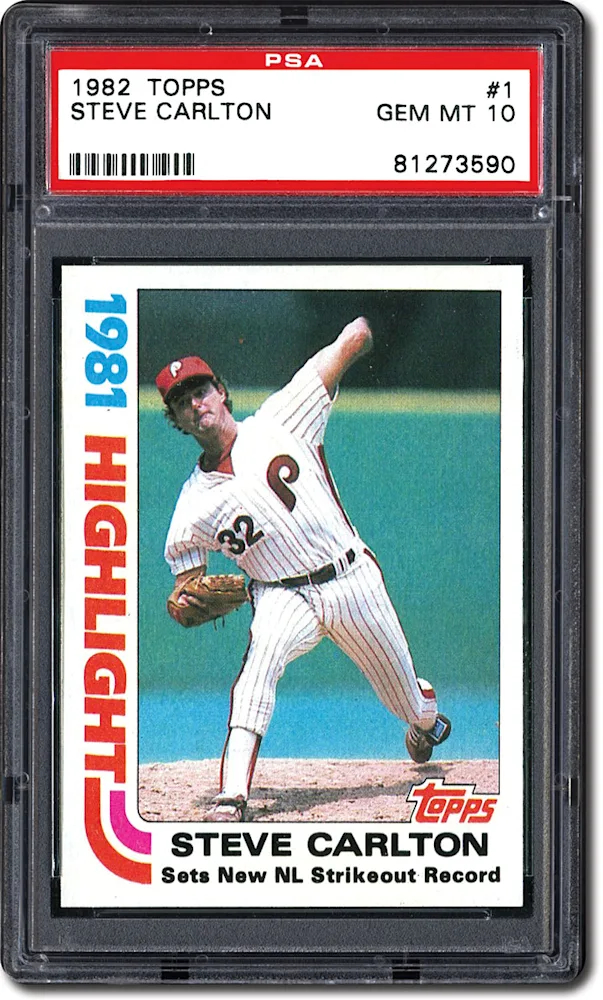 PSA Set Registry: Collecting the 1982 Topps Baseball Set, The