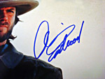 2009 Clint Eastwood Signed Photo Closeup