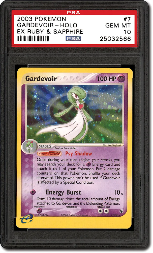 PSA Set Registry: Collecting the 2003 Pokmon EX Ruby & Sapphire Set, The  First Nintendo Card Issue