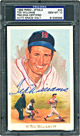 1989 Ted Williams Signed Perez-Steele Card