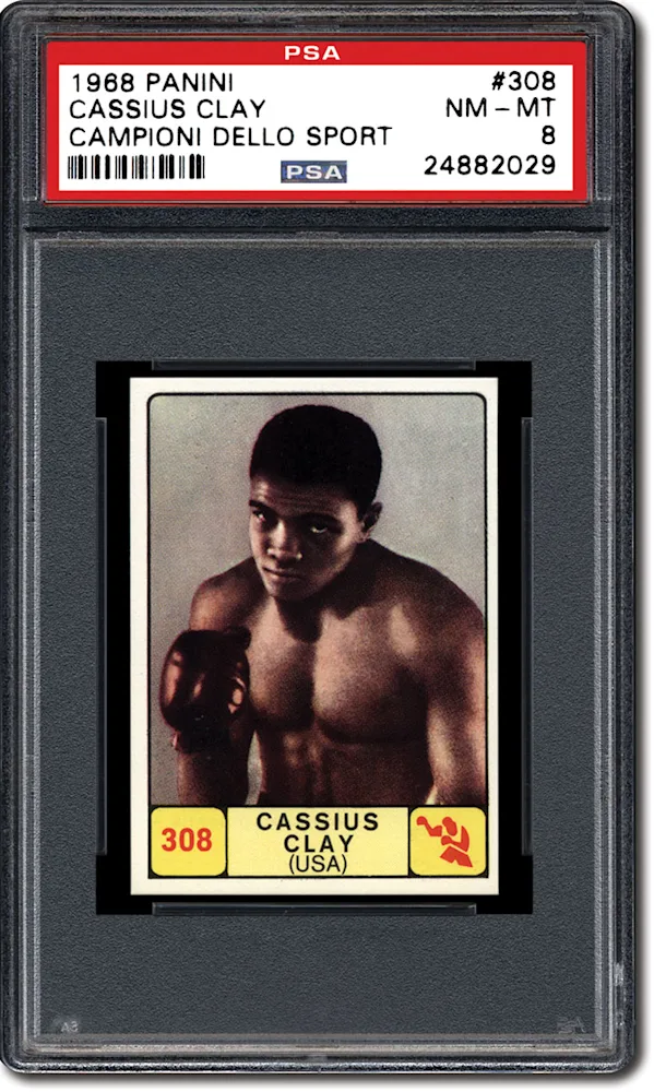 Sticker Panini 1985 – Cassius Clay / Muhammad Ali, Grands Noms Du Sport