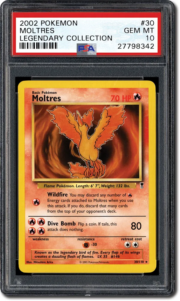 PSA Set Registry: Collecting the 2002 Pokmon Legendary Collection Set