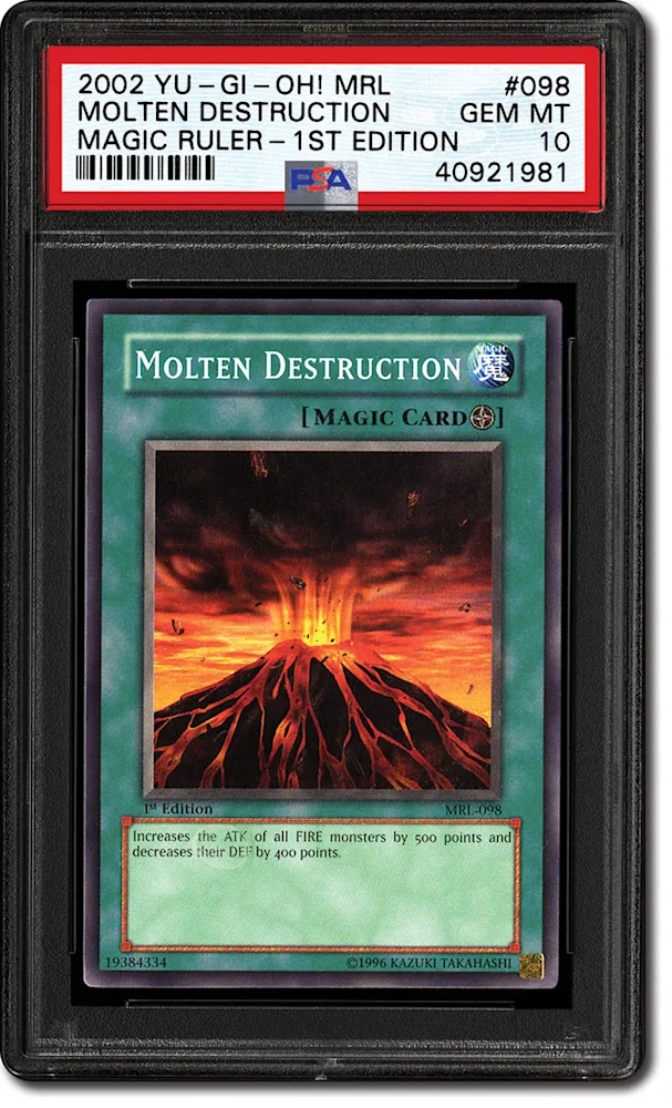 PSA Set Registry: Collecting the Classic 2002 Yu-Gi-Oh!: Magic Ruler (MRL)  Trading Card Game Set