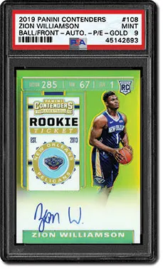 Zion Williamson ザイオン Hoops Auto 直筆 サイン The Legend of Zion
