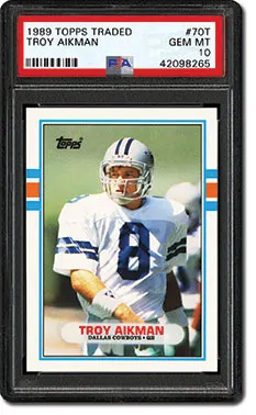 PSA Set Registry Starter Kit: Troy Aikman Rookie Set