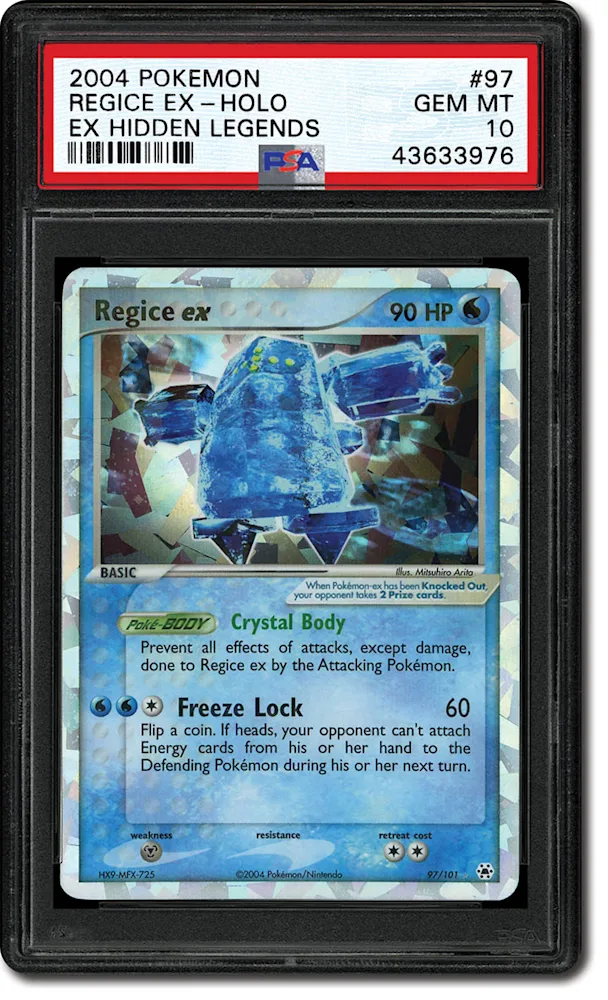 PSA Set Registry: Collecting 2004 Pokémon EX Hidden Legends - An