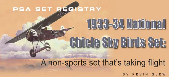 PSA Set Registry: 1933-34 National Chicle Sky Birds Set - A Non