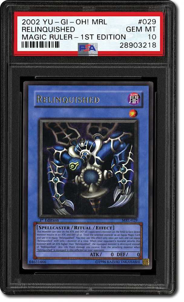 PSA Set Registry: Collecting the Classic 2002 Yu-Gi-Oh!: Magic