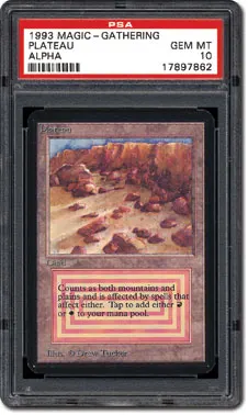 PSA Set Registry: Collecting the 1993 Magic: The Gathering Alpha