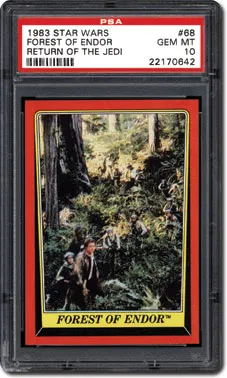 PSA Set Registry: Collecting the 1983 Topps Star Wars Return of 