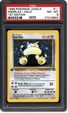 PSA Set Registry: Collecting the 1999 Pokémon Jungle 1st Edition