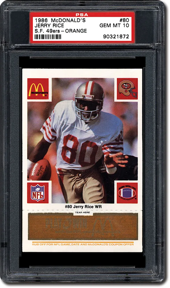 rare jerry rice cards Amazon.com: Jerry Rice 1993 Topps Record Breaker #2 main image 0