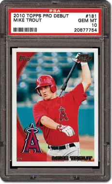 PSA Set Registry: Collecting Mike Trout - Reeling in the Best 
