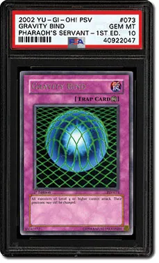 PSA Set Registry: Collecting the Classic 2002 Yu-Gi-Oh!: Pharaoh's Servant  (PSV) Set