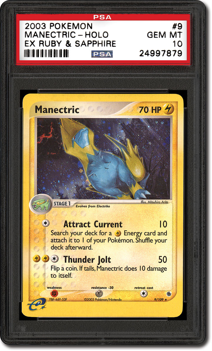 pokemon ruby and sapphire cards PSA 10