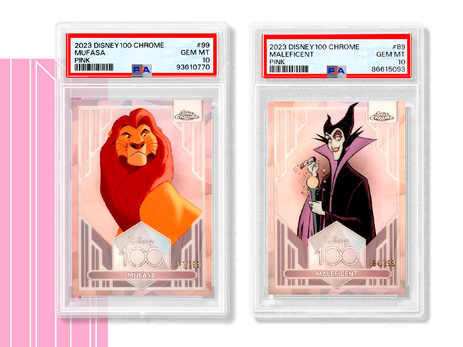 How One Collector Built a Gem of a Topps Chrome Disney 100 Set