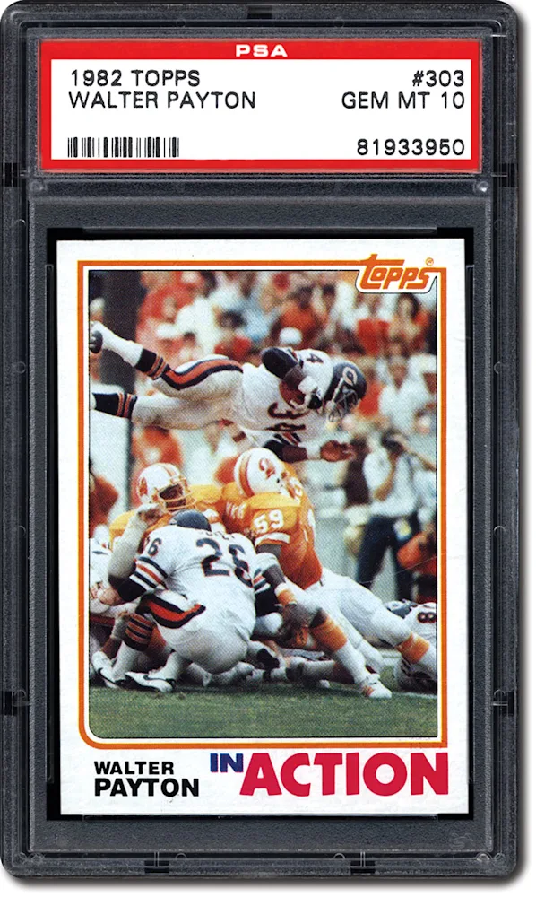 PSA Set Registry: Collecting the 1982 Topps Football Card Set, A "Lott" of  Fun to Collect