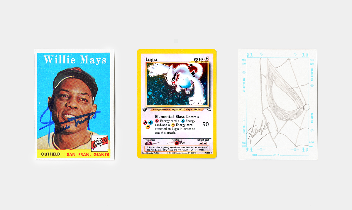 What types of cards does PSA grade?