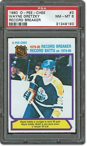 PSA Set Registry: The 1980 O-Pee-Chee Hockey Card Set  The Great One of  '80s Puck Issues