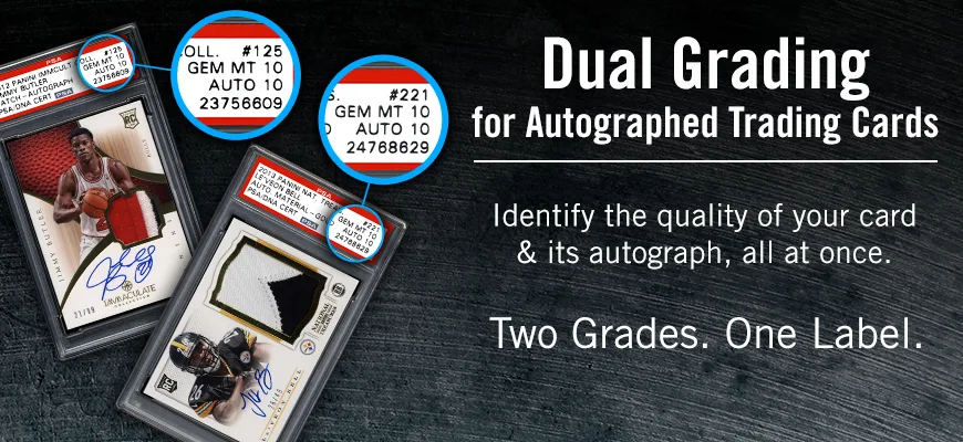 graded autograph cards Tim Anderson 10/10 Autographed Baseball Card