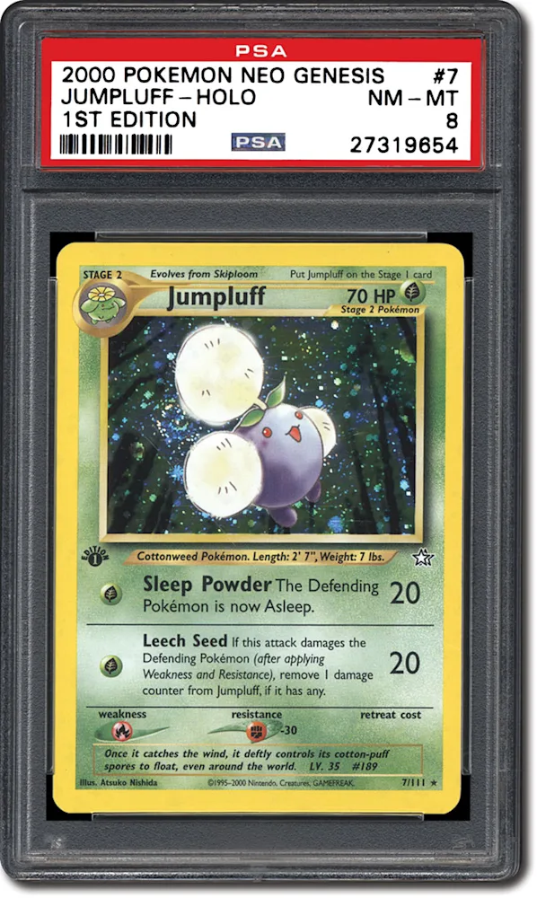 PSA Set Registry: Collecting the 2000 Pokmon Neo Genesis 1st Edition Set
