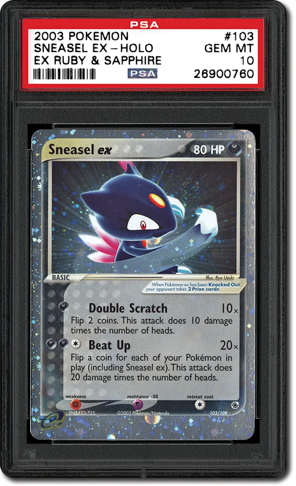 PSA Set Registry: Collecting the 2003 Pokémon EX Ruby & Sapphire