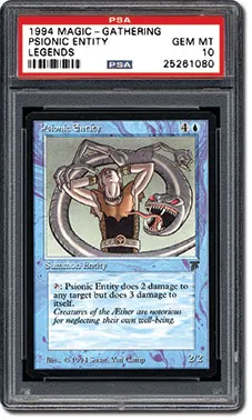 PSA Set Registry: Collecting the 1994 Magic: The Gathering Legends Set -  Still Legendary After 25 Years
