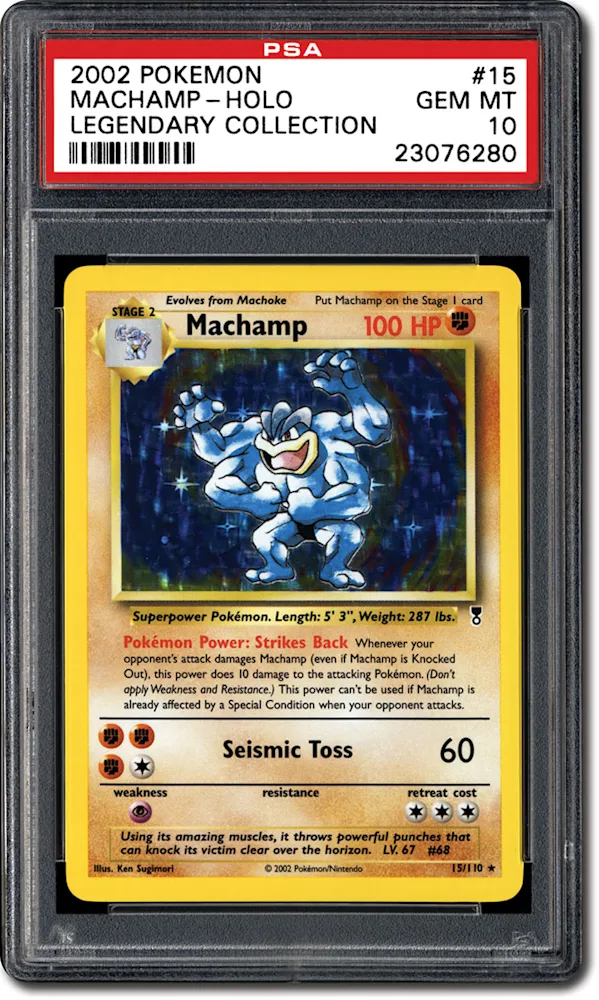 PSA Set Registry: Collecting the 2002 Pokmon Legendary Collection Set