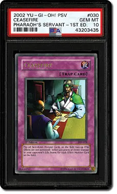 PSA Set Registry: Collecting the Classic 2002 Yu-Gi-Oh!: Pharaoh's Servant  (PSV) Set
