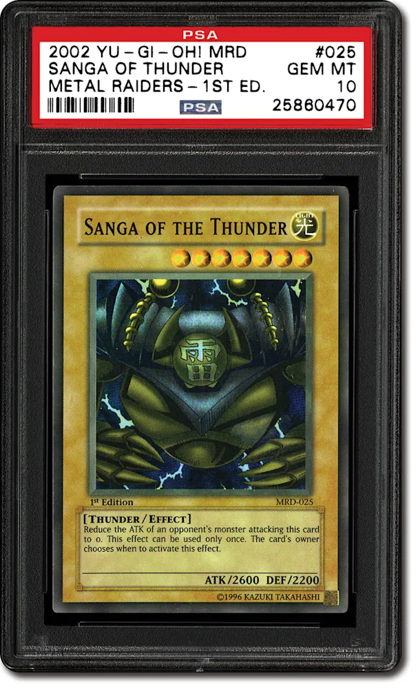 PSA Set Registry: Collecting the Classic 2002 Yu-Gi-Oh!: Metal Raiders  (MRD) Trading Card Game Set
