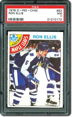 PSA Set Registry: Collecting the 1978 O-Pee-Chee Hockey Card Set