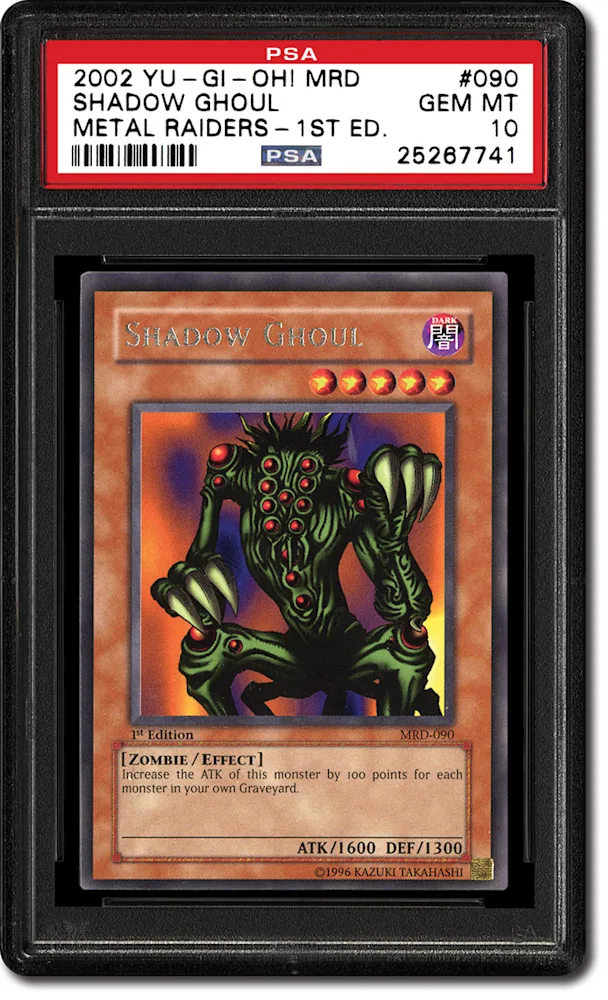 PSA Set Registry: Collecting the Classic 2002 Yu-Gi-Oh!: Metal Raiders  (MRD) Trading Card Game Set