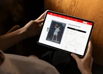 iPad featuring the PSA website, highlighting the new enhanced research tool interface.
