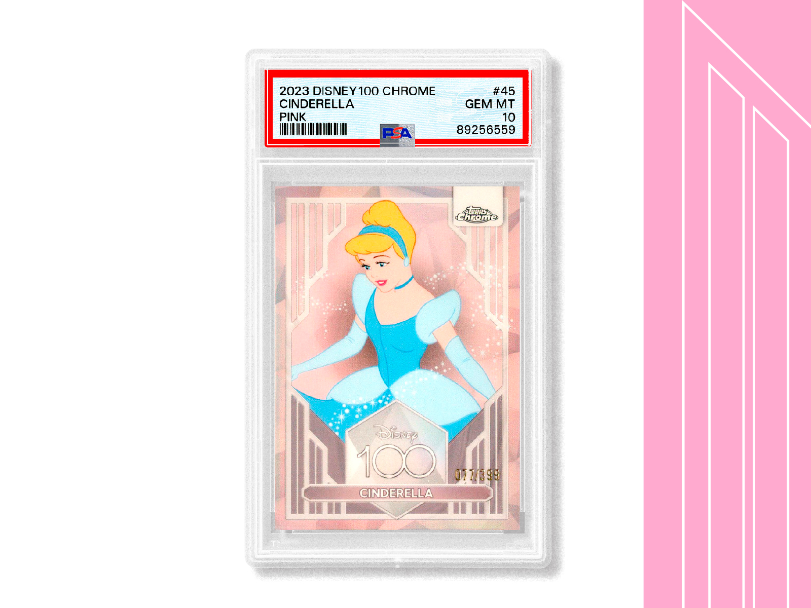 How One Collector Built a Gem of a Topps Chrome Disney 100 Set