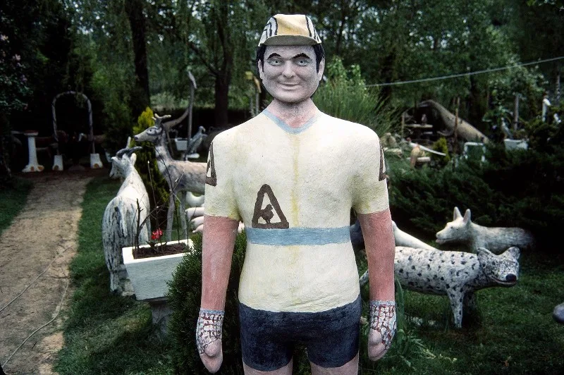 Bernard Hinault photographié par Francis David.