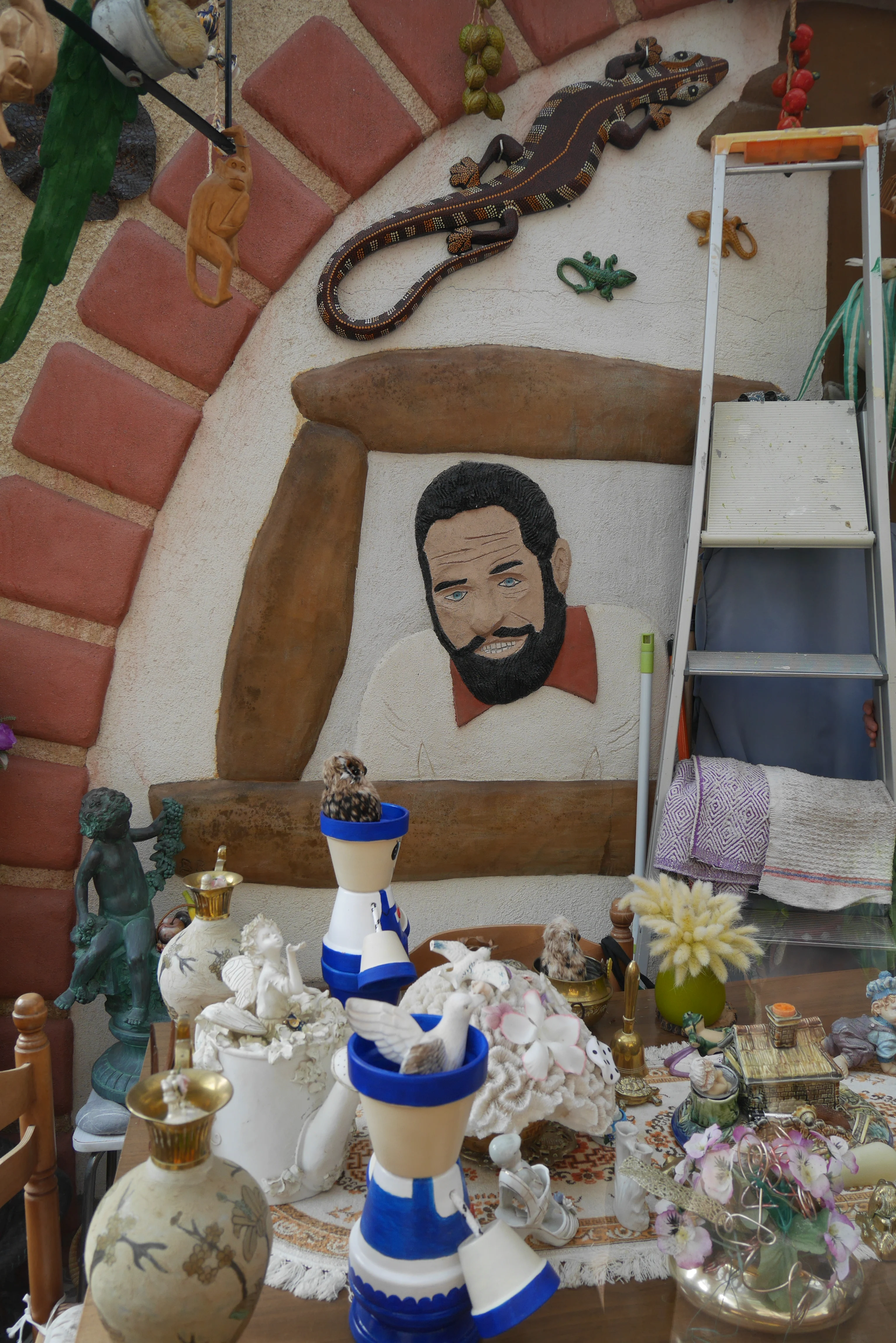 Autoportrait de Bernard. Photographie: Romain Perrot